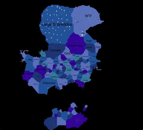 Map of Reddit